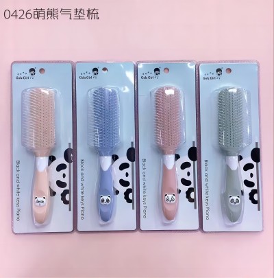 0426萌熊排骨梳美发造型梳 24/盒六A4-1-2