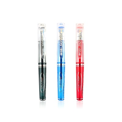 晨光中性笔迷你短笔 GP0097 0.5mm拔盖子弹头普通油墨