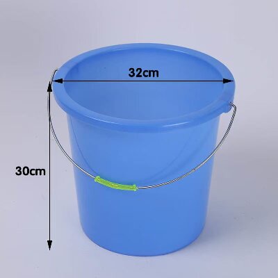 （50/件）（红色）40号高30*直径32cm美观耐用户外水桶家六B29-1-1