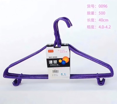 （40捆/件）（10支）0096衣架家用挂钩晾衣服架防滑挂衣架子衣撑无痕凉晒衣架 六B22-4-2