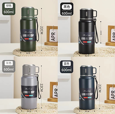 ZM-8161新款保温杯女生高颜值304不锈钢水杯600ML大容量40/箱六B43-3-3