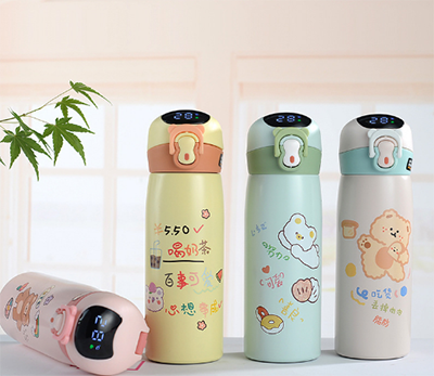 316不锈钢ZM-8073新智能温显吸管杯高颜值学生水杯450ml/50/箱三ZBJ6-3-2