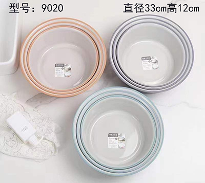 （100/件）CX-9020日式洗脸盆加厚大号家用加宽洗脸盆100/箱B21-1-1