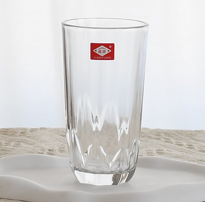（288/箱）JF-16010咖啡杯威士忌杯锤纹杯冰川杯高颜值透明玻璃杯果汁杯六B23-1-1
