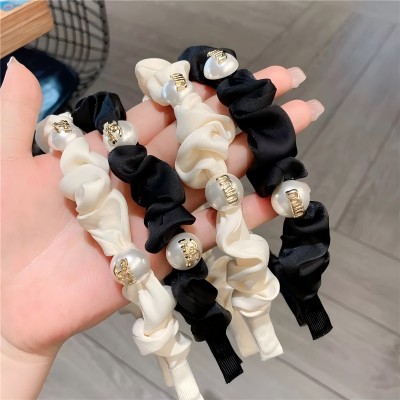 （特价）法式设计感发箍轻奢气质复古洗脸头箍外出百搭发饰六C0-1-上