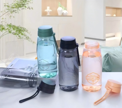 LK-2202塑料便携水杯子运动水壶防漏学生随手茶杯 60/件六2号ZBJ1-2-1