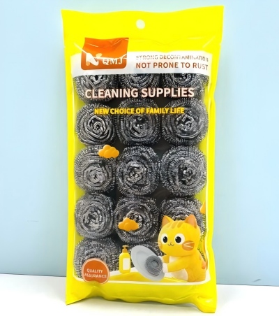 QMJ-2688十五个钢丝球清洁组合 150/件