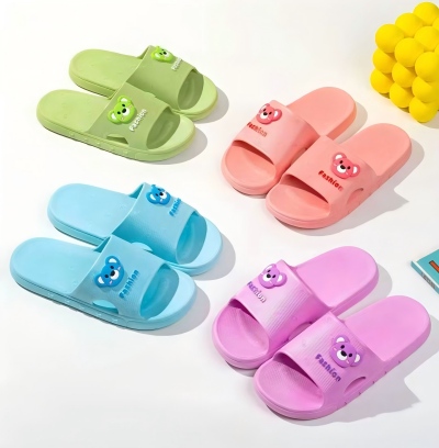 D30春秋季平底防滑休闲内外穿厚底坡跟百搭凉拖鞋 80/件