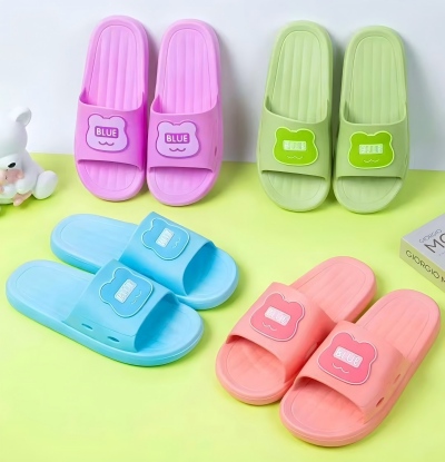 B36-6春秋季平底防滑休闲内外穿厚底坡跟百搭凉拖鞋 80/件