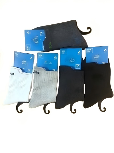 4号热销新品男款秋冬休闲中筒袜 吸汗防臭透气百搭耐磨运动商务袜八B29-4-2