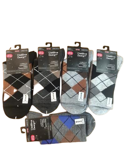 12号热销男款高档羊绒袜秋冬加绒加厚保暖中筒袜抗菌防臭吸汗羊毛袜八B30-1-2