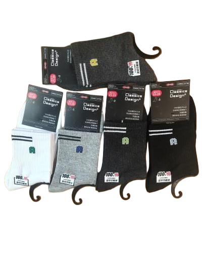 9号热销新品男款秋冬休闲中筒袜 吸汗防臭透气百搭耐磨运动商务袜八B28-4-2