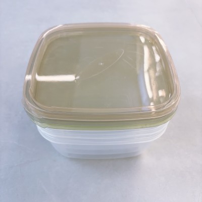 中号保鲜盒9599（简装）冰箱收纳盒塑料保鲜盒透明带盖食品腌制密封盒160/个