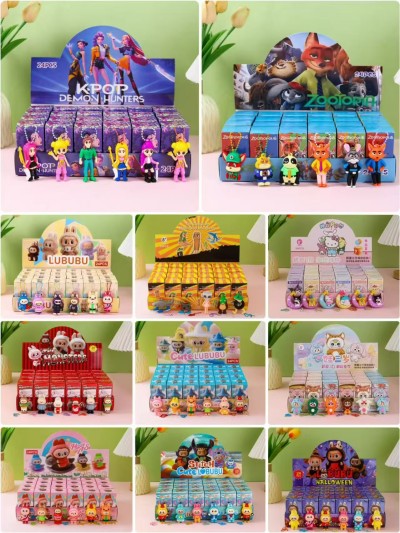 HT-624公仔盲盒潮玩3D公仔抽抽乐惊喜盲盒男孩女孩儿童戳戳乐玩具八B6-3-上