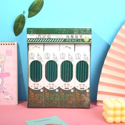 HP-B023盒装绿杆（2B）绘图铅笔 576/箱