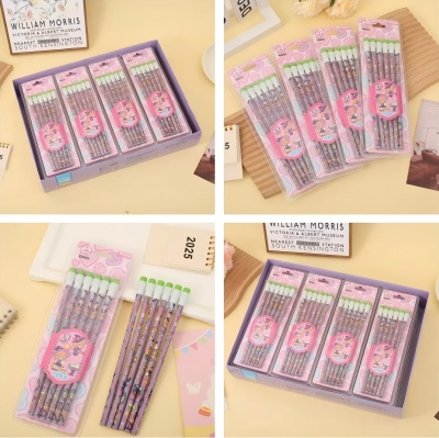 HP-0358（6支）带橡皮头书写铅笔 576/箱