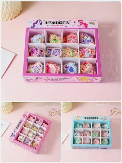 （1920/箱）HT-299小马宝莉屁屁夹 48/pcs