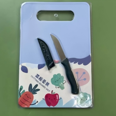 8565厨房小工具菜板+水果刀套装 100/件八A4-1-3