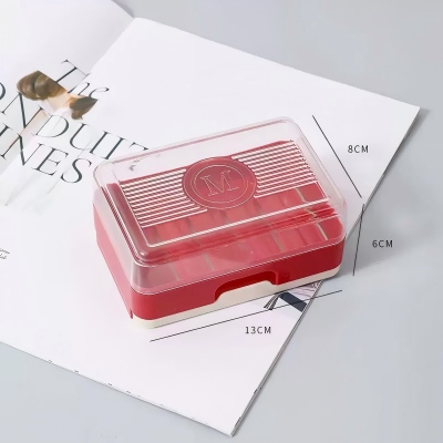 6871-（1个装）抽屉式沥水皂盒 240/箱