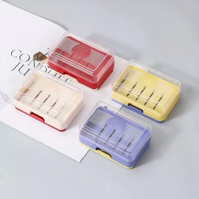 6871-（4个装）抽屉式沥水皂盒 60/箱