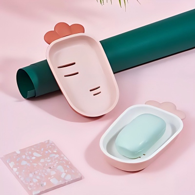 6823-（1个装）卡通创意简约欧式沥水肥皂盒 252/箱