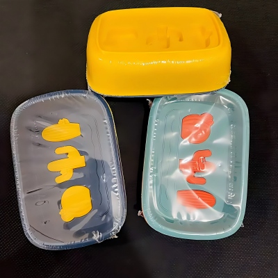 6812-（2个装）仙人掌香皂盒家用沥水双层肥皂盒 120/箱