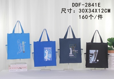 DDF-2841E新款卡通手提作业书袋大容量多功能美术包补课包160/件