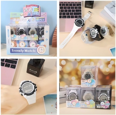 XHTX-021新款精美时尚电子手表学生款 288/箱