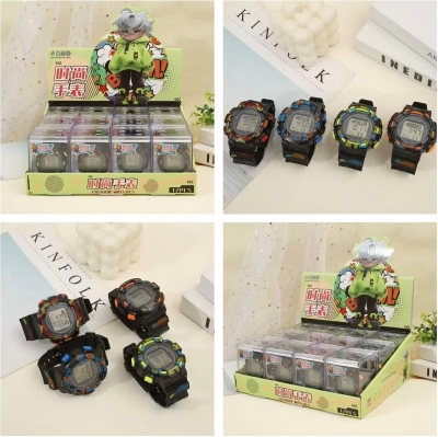 XHTX-075新款精美时尚电子手表学生款 288/箱