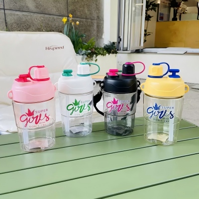 750ML-5854双饮果汁杯太空杯 60/箱