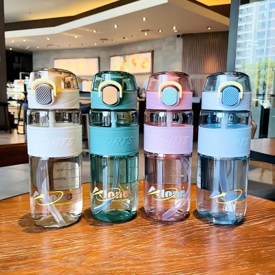 550ML-5828悦动弹跳吸管杯太空杯 60/箱