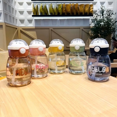650ML-5837星球小熊杯太空杯 60/箱