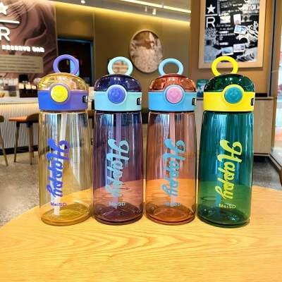 520ML-5875炫彩Q弹杯太空杯 60/箱