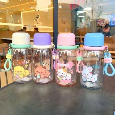 550ML-2641卡通手提水杯太空杯 80/箱