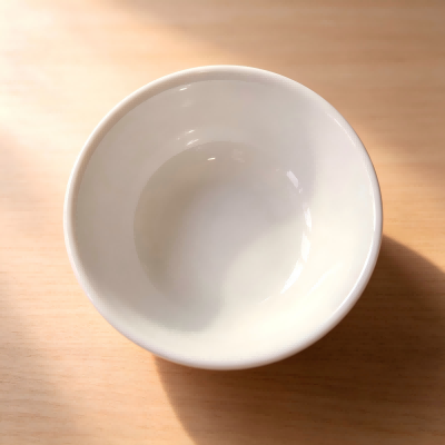 （125g仿瓷）5008白碗清新风碗碟盘餐具 200/件
