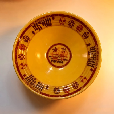 （仿瓷）201-7.5脸谱面碗清新风碗碟盘餐具 136/件