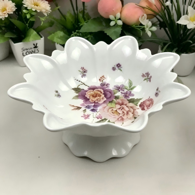 （仿瓷）0613果盘清新风碟盘餐具 48/件