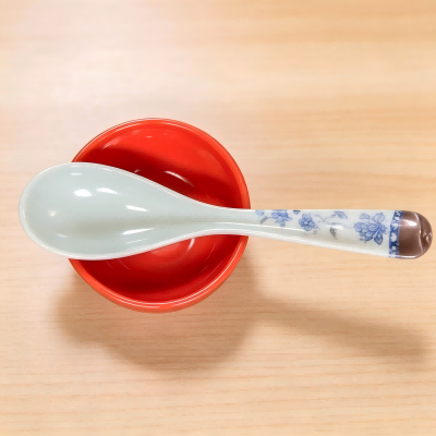 （仿瓷）2000-16青花勺清新风餐具 816/件