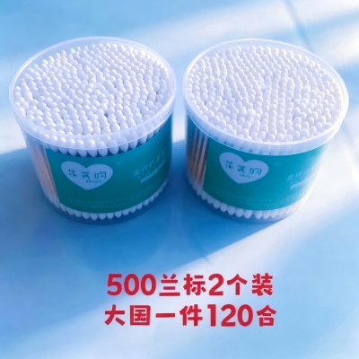 723-500支两个塑封大头棉签 120/箱