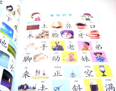 早教书本 儿童识图教材书籍 启蒙图书 幼儿学前识字系列-学前认读