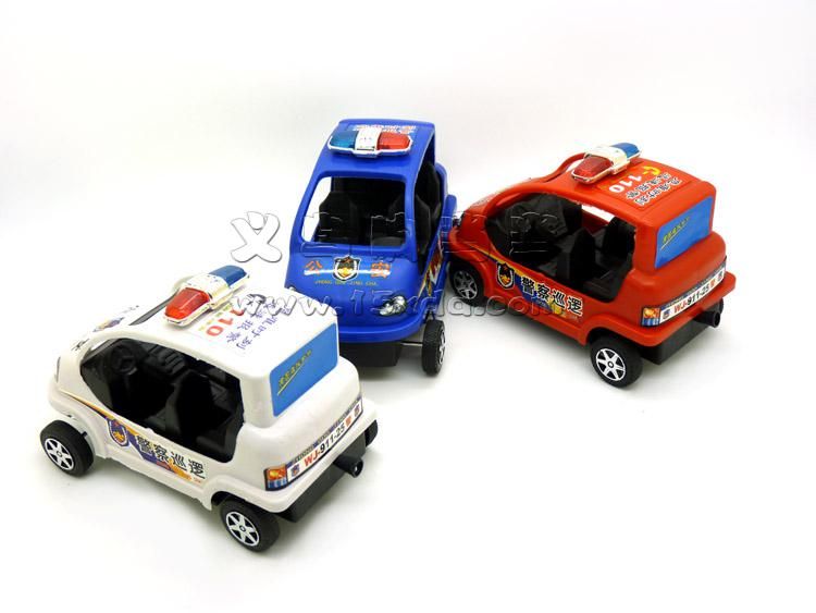 警车玩具 新款拉线警车 新奇特玩具车-911-25_