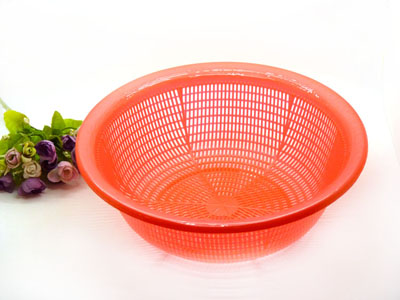 圆形塑料篮子塑料筐沥水篮洗菜篮果篮塑料菜篮子筛篮果篮8013菜篮