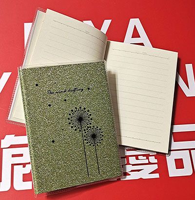 1164多彩特种纸胶套本82*114mm笔记本60张E1-1-2