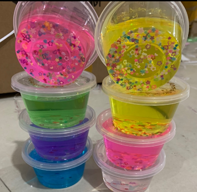 驱蚊高透起泡胶水晶泥史莱姆解压泥泡泡泥儿童玩具果冻泥