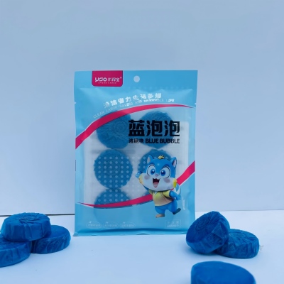 （袋装）6个蓝泡泡马桶清洁块 100/箱