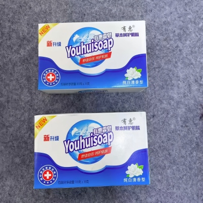舒皂佳纯白清香型香皂 100/箱