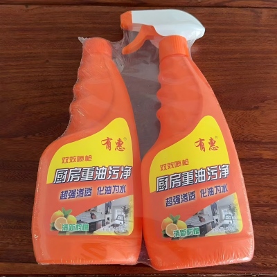 （2瓶）500g厨房重双油污净清洁剂 15/箱