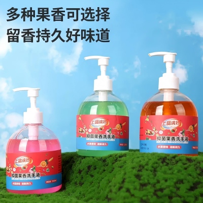 500ml洗手液洁净双手果香抑菌洗手液清洁液 24/箱