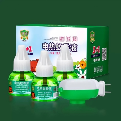 6液+2器电蚊香液加热器驱蚊液套装 70/箱