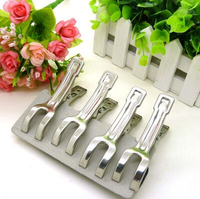 不锈钢开口夹 防风夹 不锈钢防风夹 不锈钢夹子 夹子 衣夹/不锈钢开口